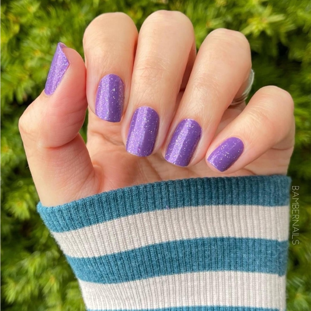 *Retired* Color Street: Iris Bliss | Purple Glitter Spring Fall Summer Party
